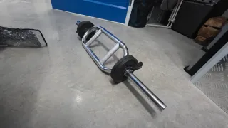 Barra  Cromada de pesas