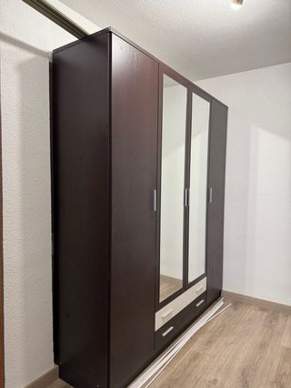 Armario ropero 4 puertas con espejos