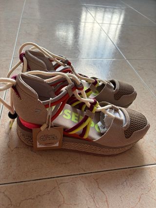 Sandalias Gioseppo Woman Beige Multicolor