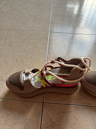 Sandalias Gioseppo Woman Beige Multicolor