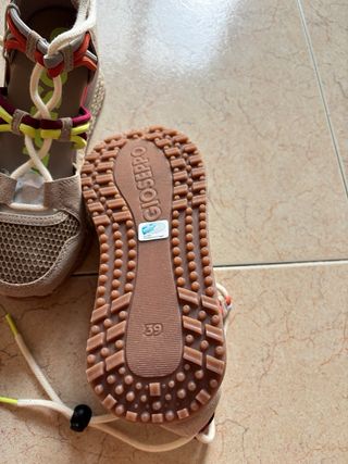 Sandalias Gioseppo Woman Beige Multicolor
