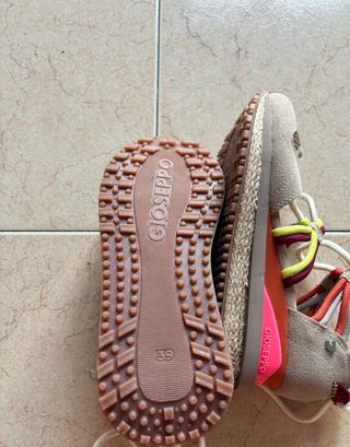 Sandalias Gioseppo Woman Beige Multicolor
