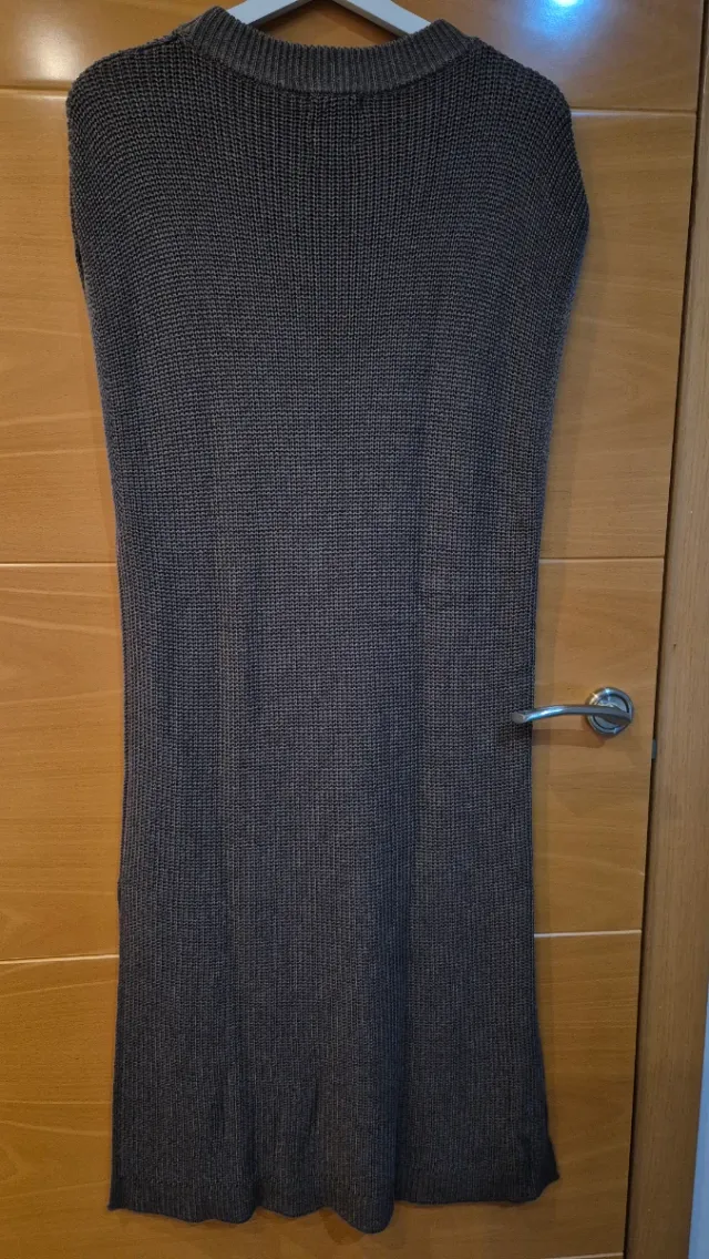 Vestido largo punto Massimo Dutti T.M