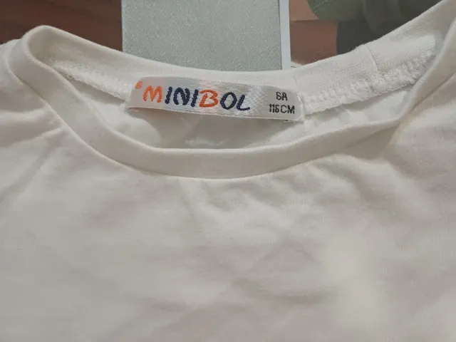 Camiseta manga corta blanca