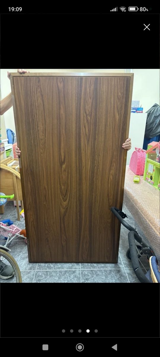 Mesa y 6 Sillas Comedor Madera