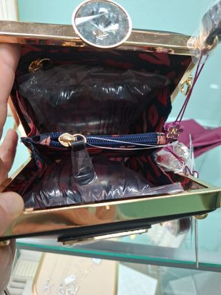 Bolso Nicole Lee Negro Multicolor