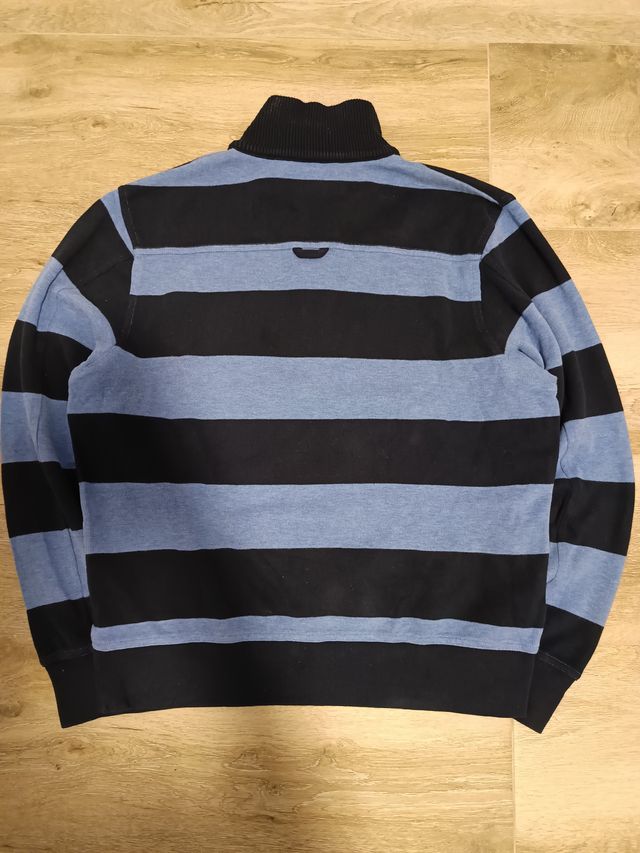 Sudadera GANT rayas azul marino Talla L