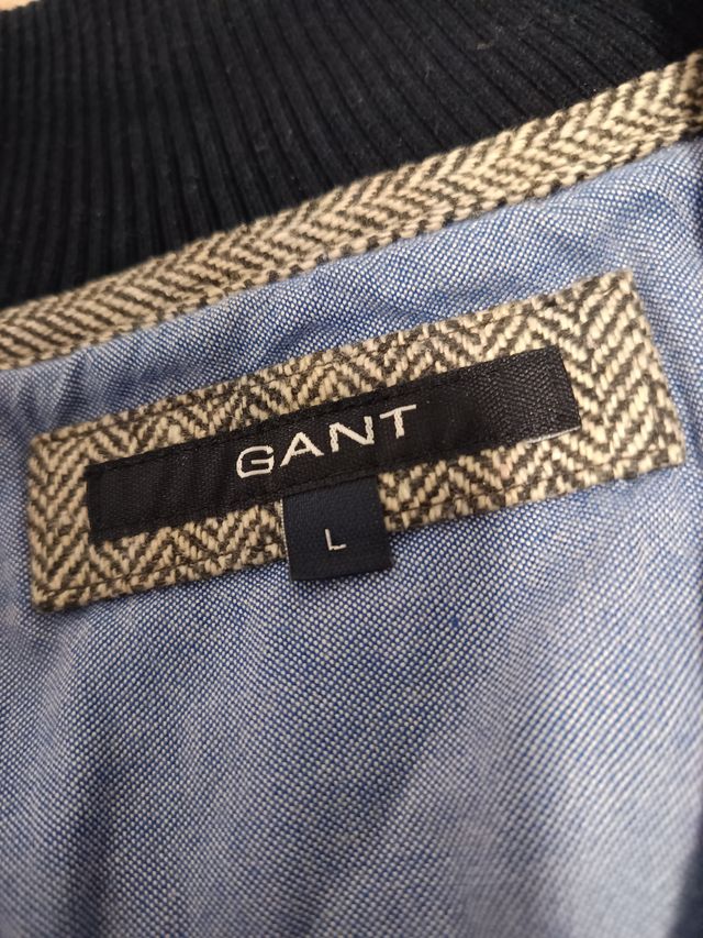 Sudadera GANT rayas azul marino Talla L