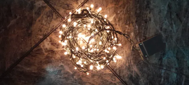 Luces de Navidad para árbol, escaparate, terraza.