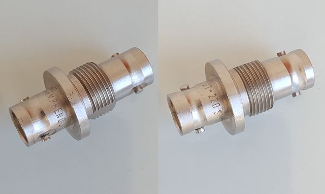 Connettore coassiale maschio/femmina