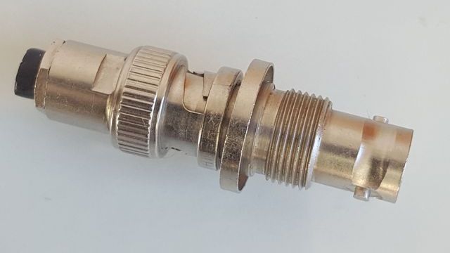 Connettore coassiale maschio/femmina