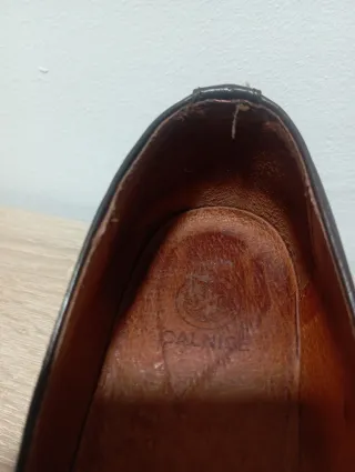 Zapatos de piel marrones