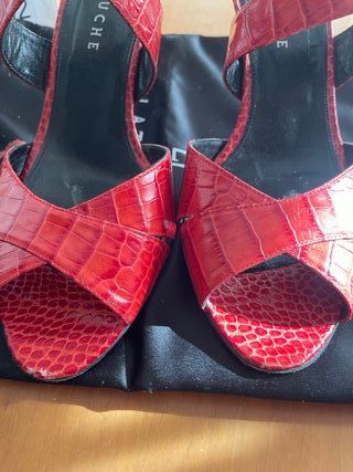 Sandalias Latouche Rojas Talla 40