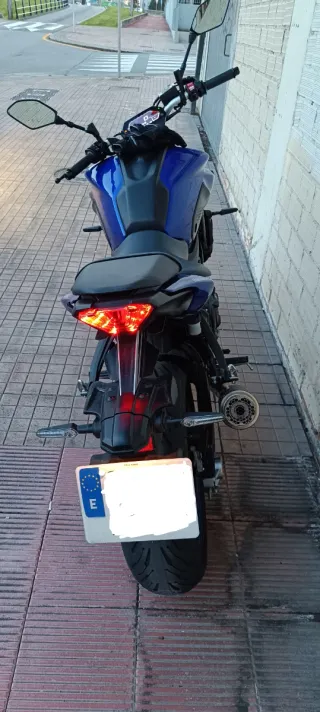 Yamaha MT-07 Azul