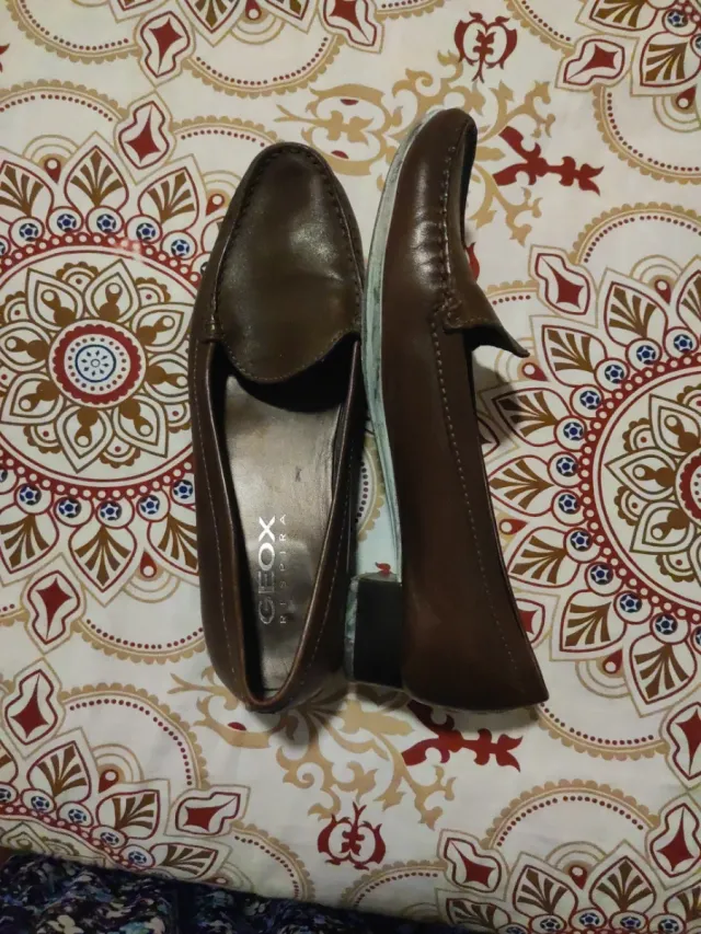 Zapatos Geox Mujer Talla 39 Marrón