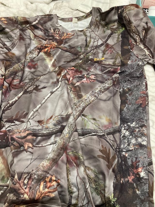 Camiseta Camuflaje Caza Talla M