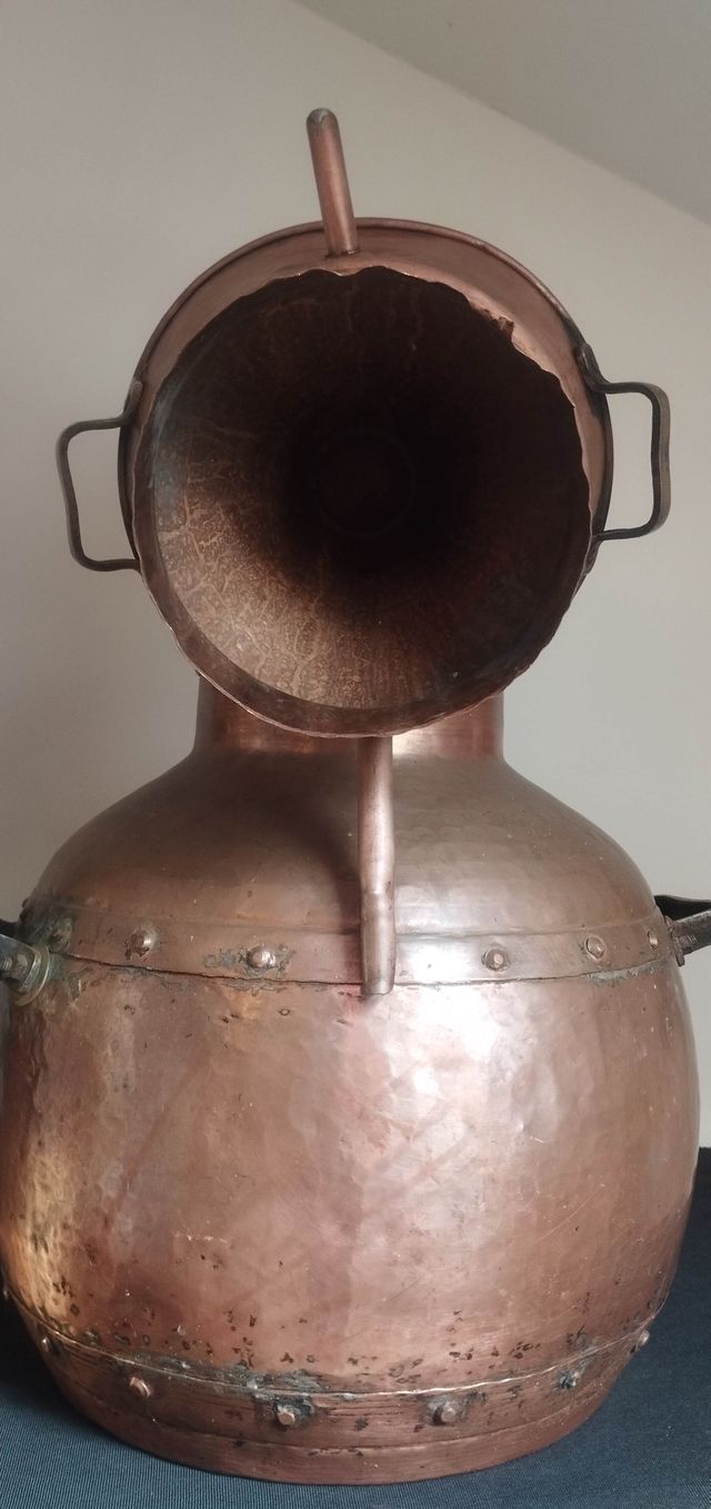 Alquitara de Cobre Martillado de 15L