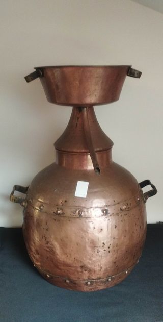 Alquitara de Cobre Martillado de 15L