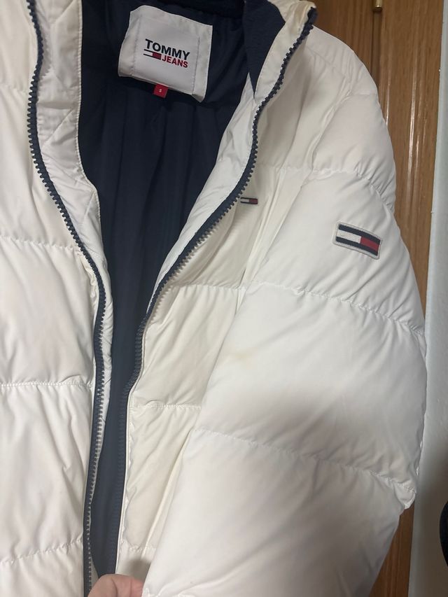 Plumífero blanco Tommy Hilfiger