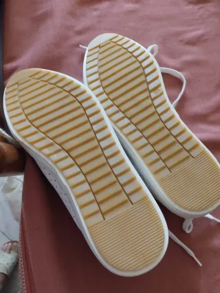 Scarpe donna bianche con lacci