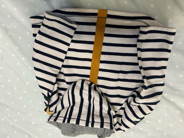 Sudadera de invierno Nanos rayas y estrellas