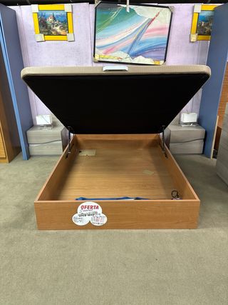 Canapé de madera esquinado LIQUIDACIÓN POR CIERRE