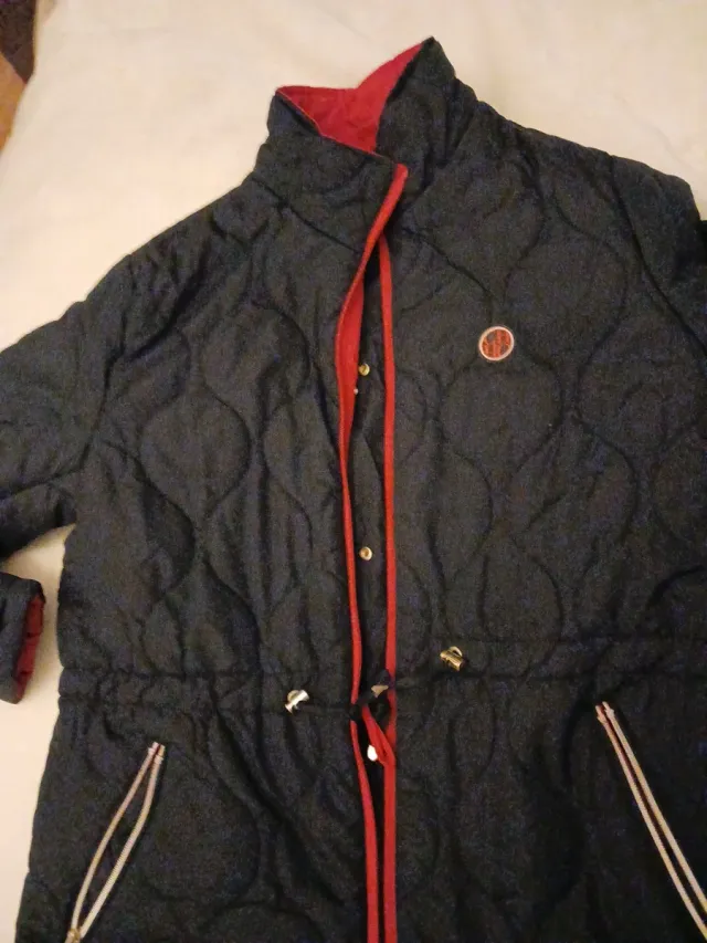 Chaqueta Carolina Herrera Negra y Roja