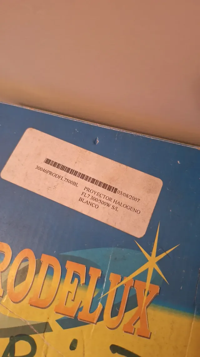 Proyector halógeno 500W