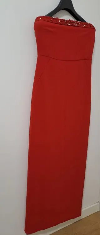 Vestido Tintoretto Rojo Talla M
