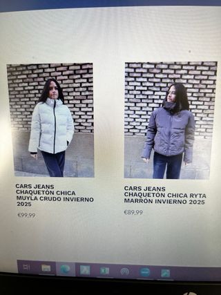 Cazadora Cars Jeans negra 12 años.