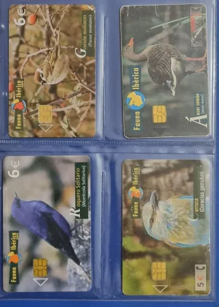 Tarjetas Telefónicas Fauna Ibérica / Razas caninas