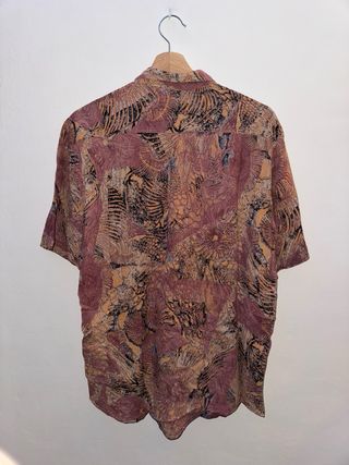 Camisa Vintage Tropical 80s/90s Talla L