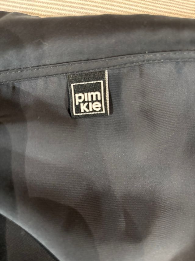 Vestido satinado cuello bebé