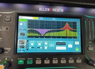 Allen Heath SQ7 Mesa de Mezclas Digital, con 32 pr
