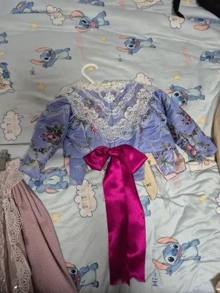 Traje Fallera Niña Bebé 1 Año