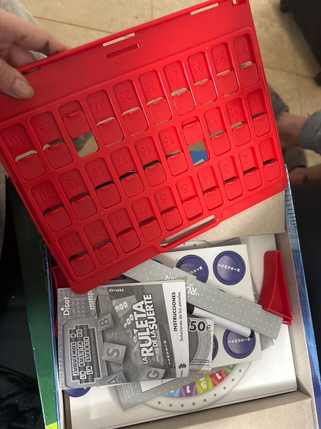 Juego de mesa La Ruleta de la Suerte