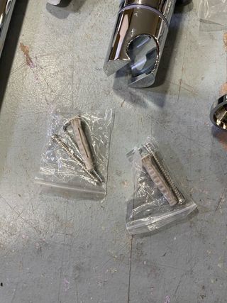 Barra Ducha Cromo 70cm Acero Inoxidable