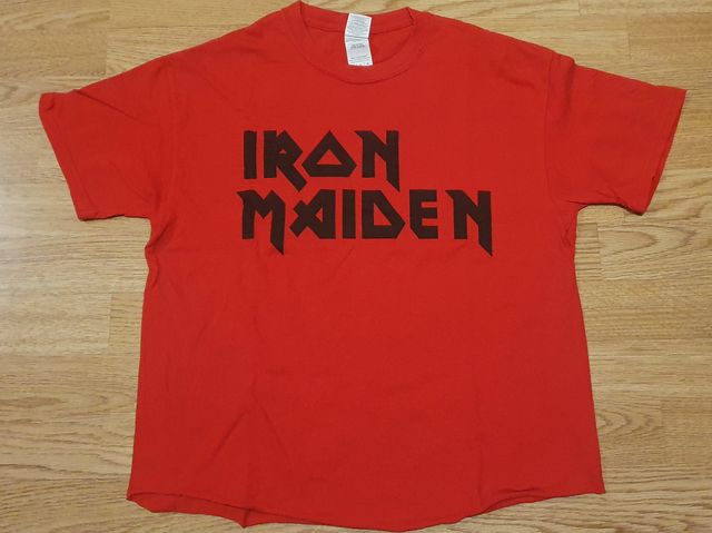 Camiseta Iron Maiden 1980 Early Days 2005 Roja