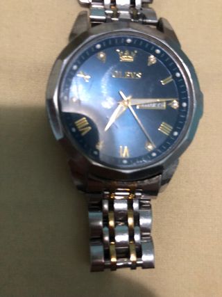 Reloj OLEVS Azul y Dorado