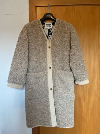 Abrigo borreguito BIMBA Y LOLA Talla S