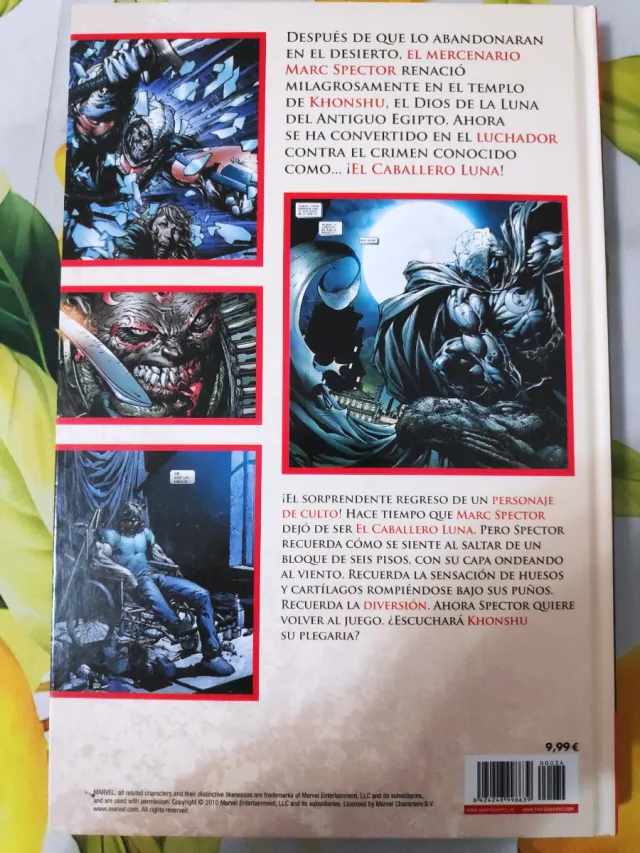 Marvel Héroes, El Caballero Luna El Fondo.