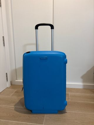 Maleta Samsonite Azul Con Candado numérico