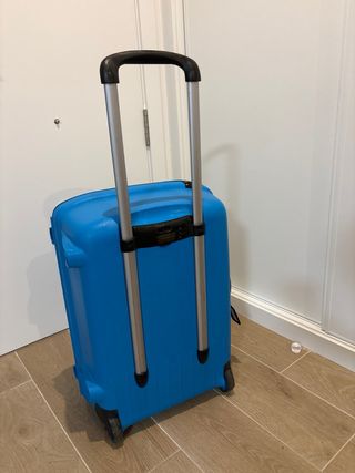 Maleta Samsonite Azul Con Candado numérico