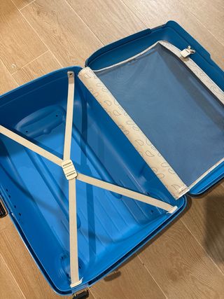 Maleta Samsonite Azul Con Candado numérico
