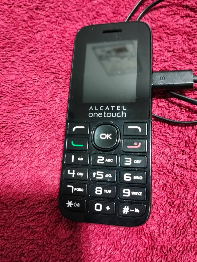 Teléfono Móvil Alcatel One Touch Negro
