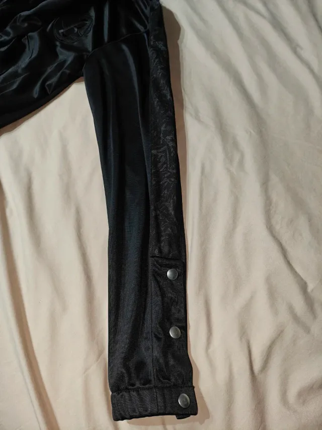 Chaqueta Brooklyn Nets NBA Negra y Gris