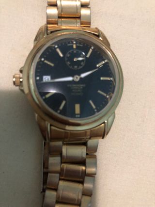 Reloj Seiko Dorado y Negro