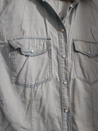 Camisa vaquera azul