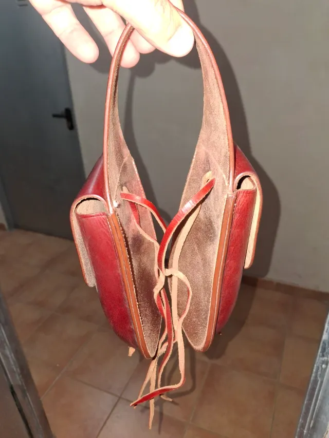 Alforjas de cuero Montura Vaquera.