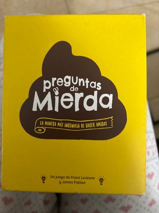 Juego de mesa Preguntas de Mierda